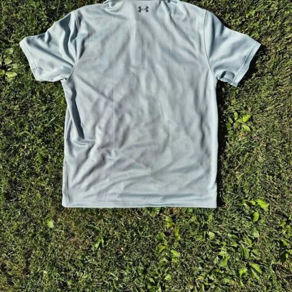 Under Armour Men's Golf Polo Silca Green Loose Fit Short Sleeve - XL - Picture 5 of 8